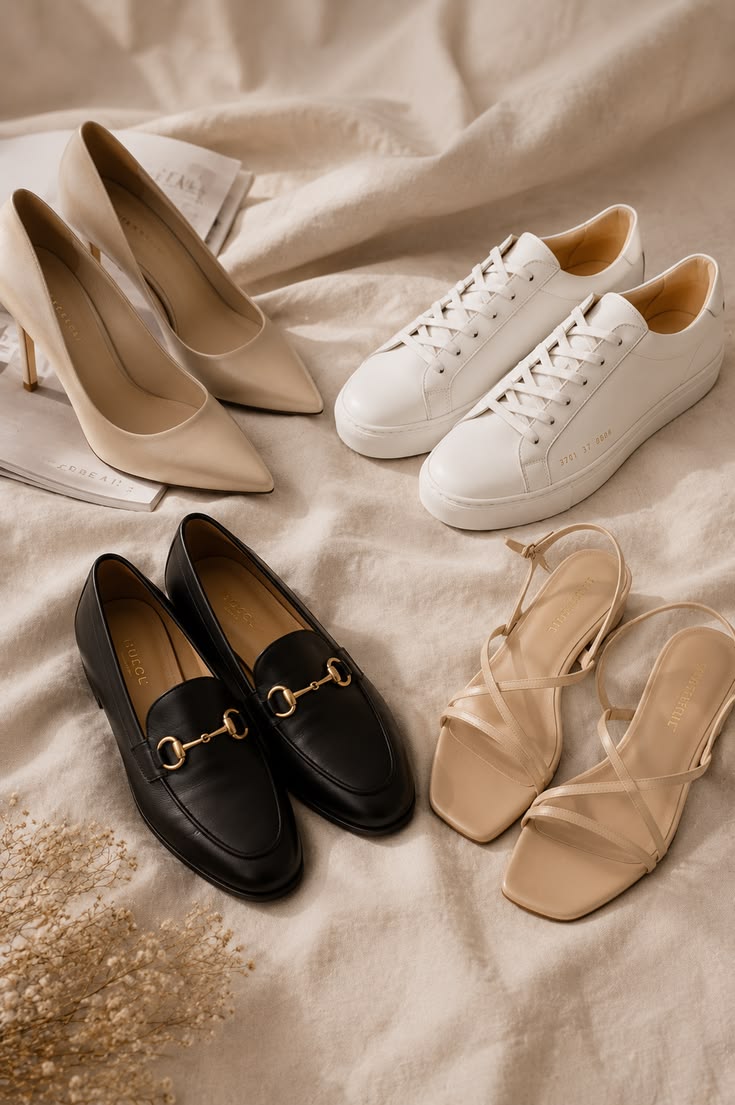 4 shoes every woman needs in her wardrobe
